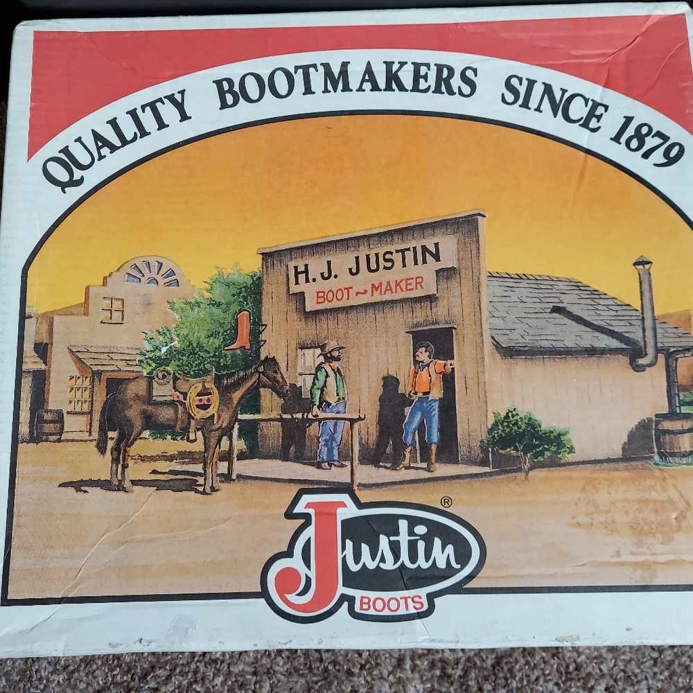 Justin Roper Boots 10 - Picture 2 of 3